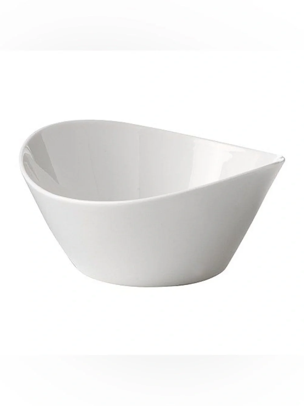 RARE IKEA Skyn Bone China Serving Bowl large